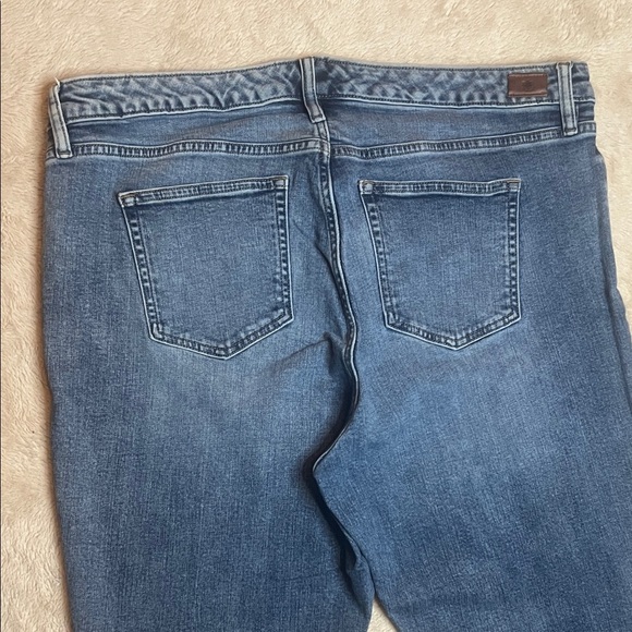 Ralph Lauren Light Blue Straight Leg Jeans Cropped sz 18W 26” inseam - Picture 8 of 10